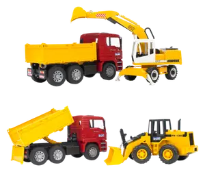 CAMION BENNE MAN TGA BRUDER
