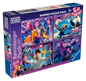 COFFRET 4 PUZZLES DE 100 PIECES RAVENSBURGER