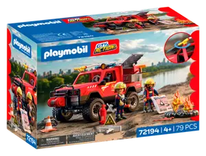 PICK UP DE POMPIERS & 2 PERSONNAGES