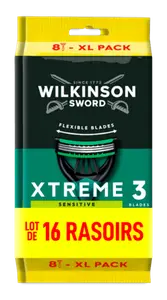 RASOIRS JETABLES XTREME 3 SENSITIVE COMFORT WILKINSON