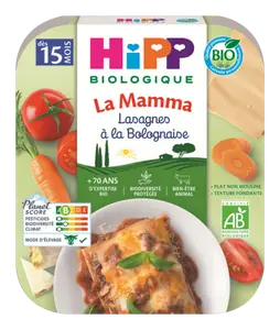PLATS CUISINES LA MAMMA DES 15 MOIS HIPP