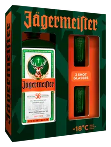 COFFRET LIQUEUR JAGERMEISTER 35°
