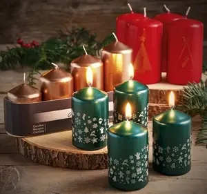 LOT DE 4 BOUGIES