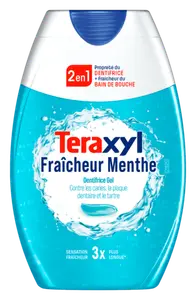 DENTIFRICE 2 EN 1 GEL FRAICHEUR MENTHE TERAXYL