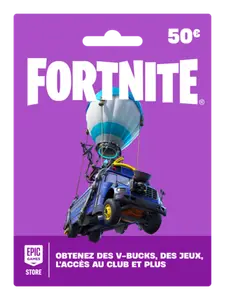 CARTE EPIC GAMES