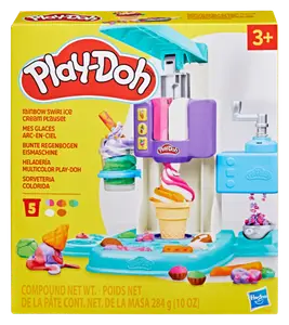 MES GLACES ARC EN CIEL PLAY-DOH