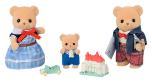 LA FAMILLE OURS BISCUIT SYLVANIAN