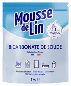 Bicarbonate de Soude Mousse de Lin