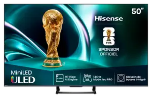 TÉLÉVISEUR 50" MINILED HISENSE