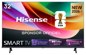 TÉLÉVISEUR 32" LED HD HISENSE