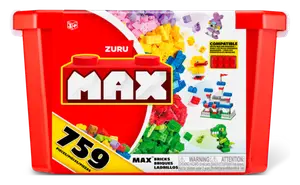 BOITE DE BRIQUES DE CONSTRUCTION MAX