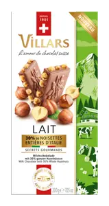Tablette Secrets Gourmands Noisettes D'italie Villars