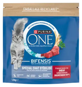 CROQUETTES POUR CHAT STERILISE PURINA ONE