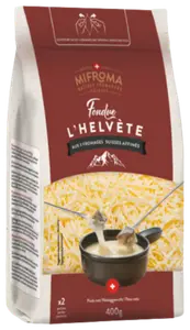 FONDUE L'HELVÈTE AUX 3 FROMAGES SUISSES AFFINÉS MIFROMA