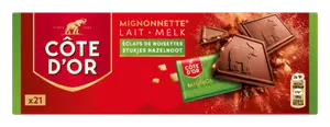Mignonnettes Lait Noisetttes Cote D'or