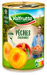 PECHES DEMI-FRUITS VALFRUTTA