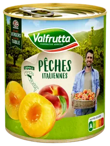 PECHES DEMI-FRUITS VALFRUTTA