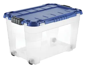 LOT DE 3 BOÎTES DE RANGEMENT 60L
