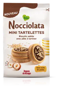 MINI TARTELETTES NOCCIOLATA BIO