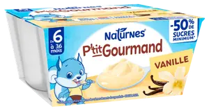 DESSERT P'TIT GOURMAND DES 6 MOIS NATURNES