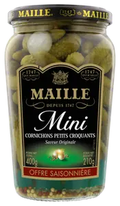 CORNICHONS MINI PETITS CROQUANTS MAILLE
