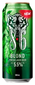 Biere Blonde Fresh Lager Beer 8.6 5,5°