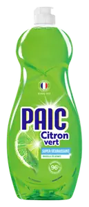 LIQUIDE VAISSELLE SUPER DEGRAISSANT CITRON VERT PAIC