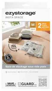 LOT DE 2 HOUSSES DE RANGEMENT SOUS VIDE M EZYSTORAGE