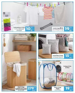 Sacs à Linge en Polyester Respirant Lot de 3 Sacs à Linge