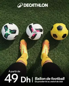 Ballon de football Du premier tir au match de club