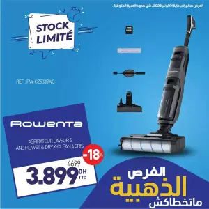 ASPIRATEUR LAVEUR SANS FIL WET & DRY X-CLEAN 4 GRIS