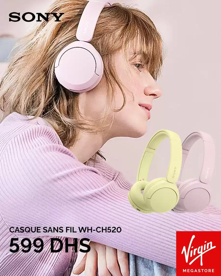 CASQUE SANS FIL WH-CH520